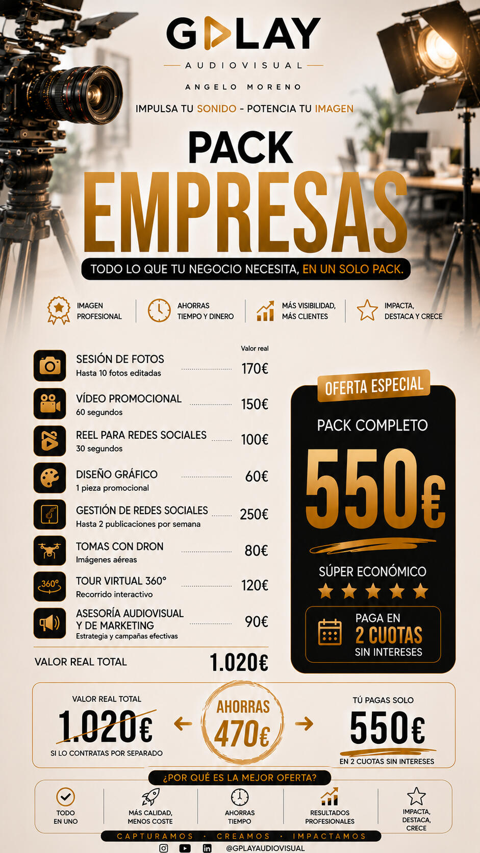 Packs para Pymes y Empresas